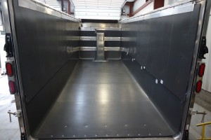 photo of a black rectangular truck bed liner