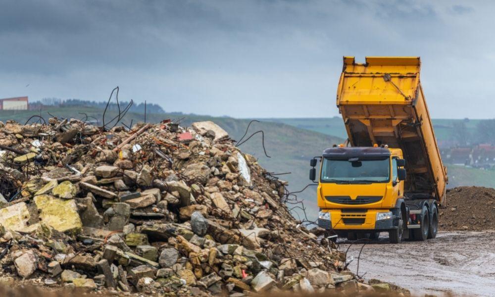How To Protect Your Dump Truck From Concrete & Rock